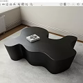 Alien coffee table 3d model