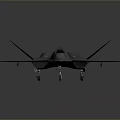 Advanced Stealth Fighter Jet With Aerodynamic Design For Modern Aerospace Missions