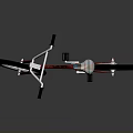 Maroon BMX Bicycle With Metallic Frame White Rims Black Tires And High Handlebars