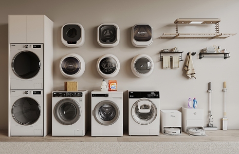 Washing Machine 3d model