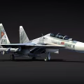 Military Camouflage Fighter Jet With Missile Armament And Serial Number 9730