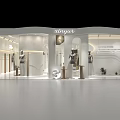 Modern Clothing Store Interior With Mannequins Display Racks And Bright Lighting