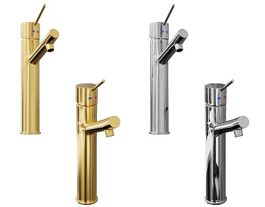 Modern faucet 3d model