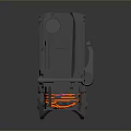 Infrared Steiner Laser Pistol Light Source Firearm Sight Firearm Device 3d model