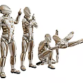Modern Robot Toy Robot Fighting Robot 3d model
