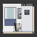 Modern Laundry Room Interior Design With Washing Machines Dryers Cabinets And Sink