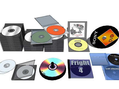 Modern Disc Disc Disc 3d model Modern Disc Disc Disc 3d model