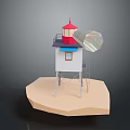 Lighthouse Punk Lighthouse Cartoon Lighthouse Animation Lighthouse Style Lighthouse Fantasy Style Lighthouse 3d model