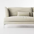 Double sofa 3d model