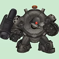 Game virtual human character 3d model