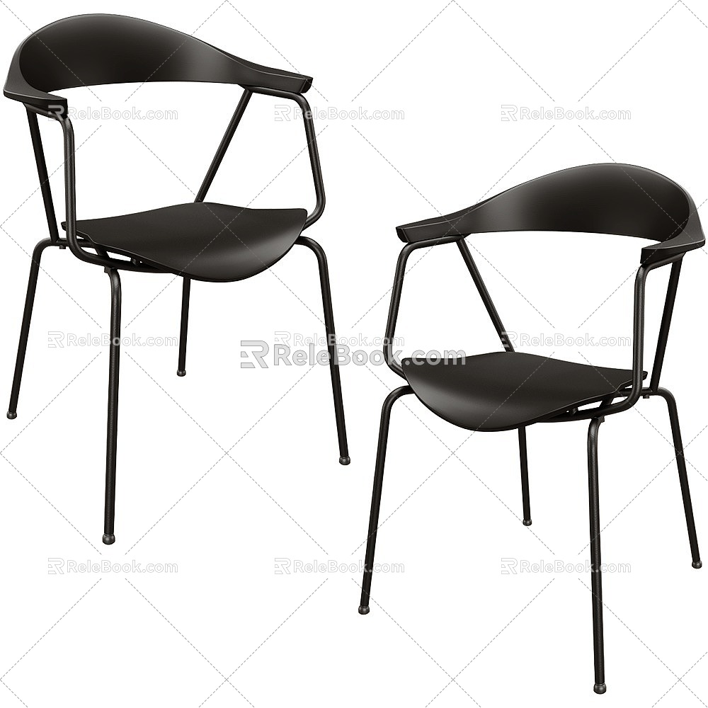 Prostoria Dining Chair 3d model