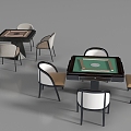 Mahjong Table 3d model