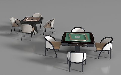 Mahjong Table 3d model