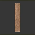 Tall Brown Wooden Bookshelf With Multiple Shelves And Simple Structure