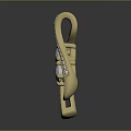 Elegant Golden Twisted Jewelry Pendant With Gemstones And Small Diamond Accents