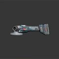 Professional Cordless Power Angle Grinder With Anti Slip Handle Rechargeable Battery And LED