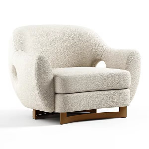 Single sofa 3d model