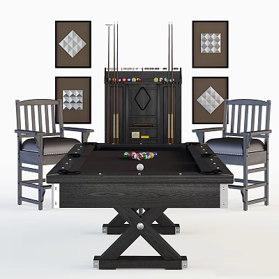 Modern billiard table Jackson billiard table 3d model Modern billiard table Jackson billiard table 3d model
