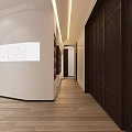 Cultural Study Room Interior Featuring Chinese Calligraphy Wall Wooden Bookshelves And Green Stools