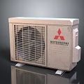 Mitsubishi Heavy Industries Air Conditioner Outdoor Unit for Home Cooling Systems