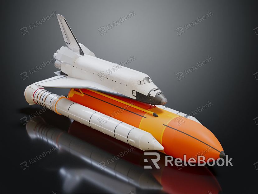 modern rocket launcher rocket model