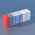 Toothpaste packaging box 3d model