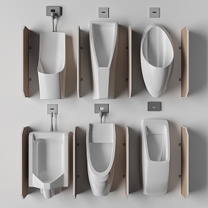 Modern Urinal 3d model