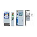 ATM Display Automatic Ticket Machine Number Pickup Machine Self-Service All-in-One Machine 3d model