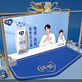 Chunzhen Brand Stage Featuring 0 Additives Product Display With Adults And Children