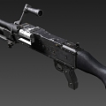 Machine Gun GPMG MachineGun 3d model