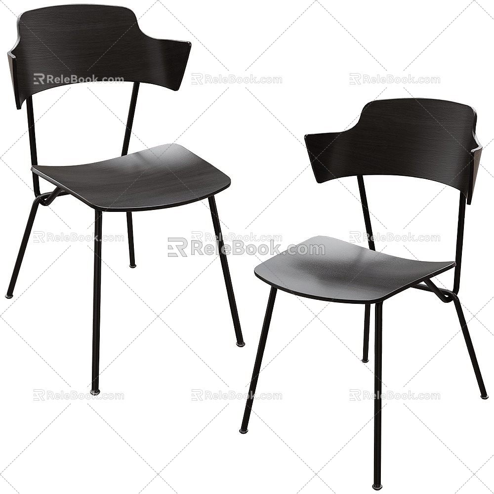 Prostoria Dining Chair 3d model