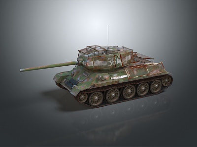 INDUSTRIAL LOFT TANKS MILITARY VEHICLES 3d model