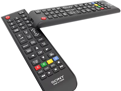 Sony TV Remote Control With Multi Function Buttons And User Friendly Design 3d model