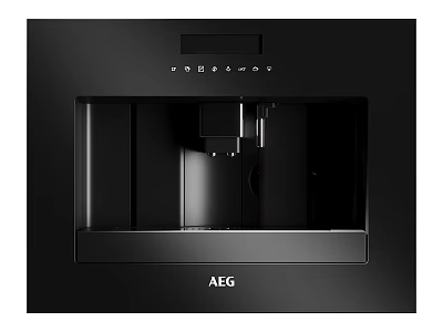 AEG Black Built in Kitchen Appliance With Modern Sleek Design And Control Panel 3d model