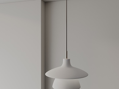 Modern chandelier 3d model