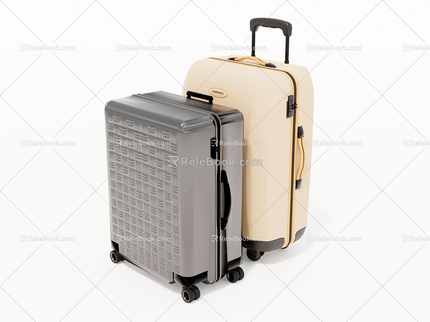 Modern Luggage model