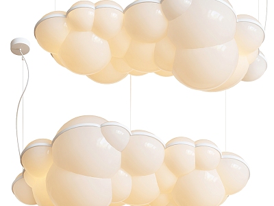 Cloud chandelier model