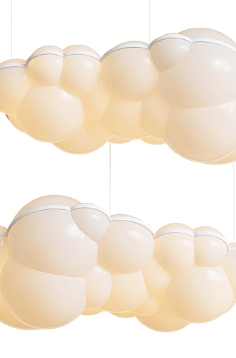 Cloud chandelier 3d model