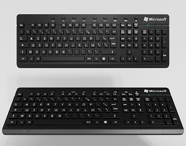 Keyboard Computer Peripherals Office Supplies 3d model