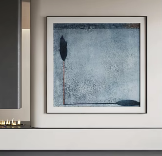 Modern Simple Hanging Painting 3d model
