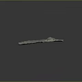 Detailed Natural Landscape Topography Model Featuring River And Mountain Textures