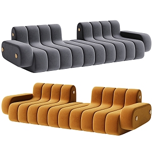 Italian Poliform Multiplayer Sofa 3d model