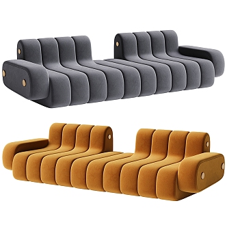 Italian Poliform Multiplayer Sofa 3d model