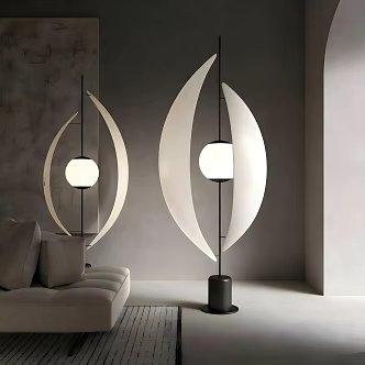 RocheBobois modern floor lamp 3d model