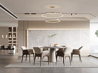 Modern Restaurant 3d model