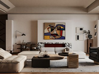 Living room 3d model