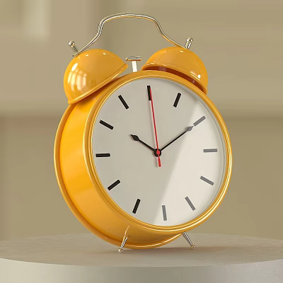 Modern alarm clock 3d model Modern alarm clock 3d model
