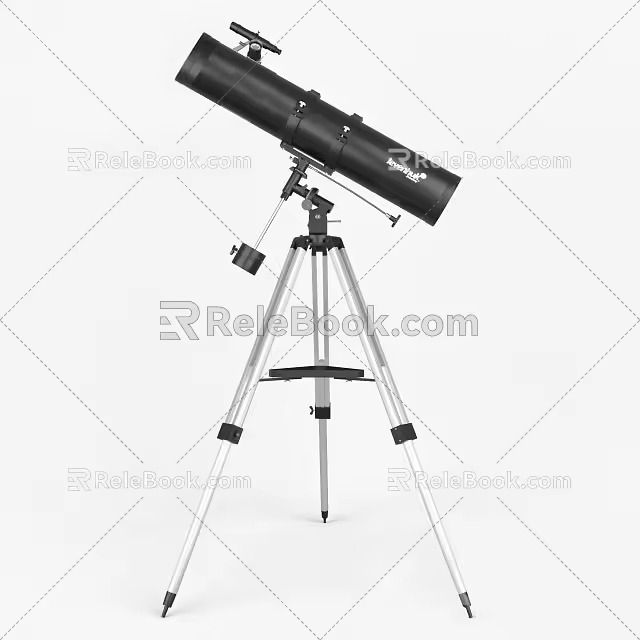 astronomical telescope 3d model