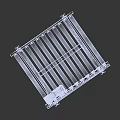 Industrial Equipment Roller Conveyor With Metal Rollers Motor Driven Frame For Material Handling