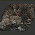 Natural Wood Stone Raw Block with Red Green Texture for Decoration